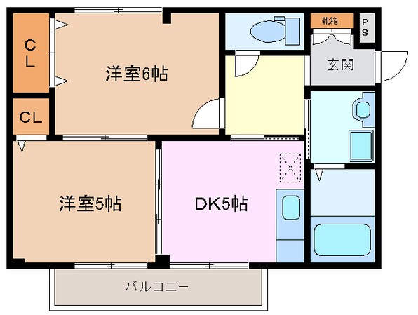 アルム　アベニューの物件間取画像